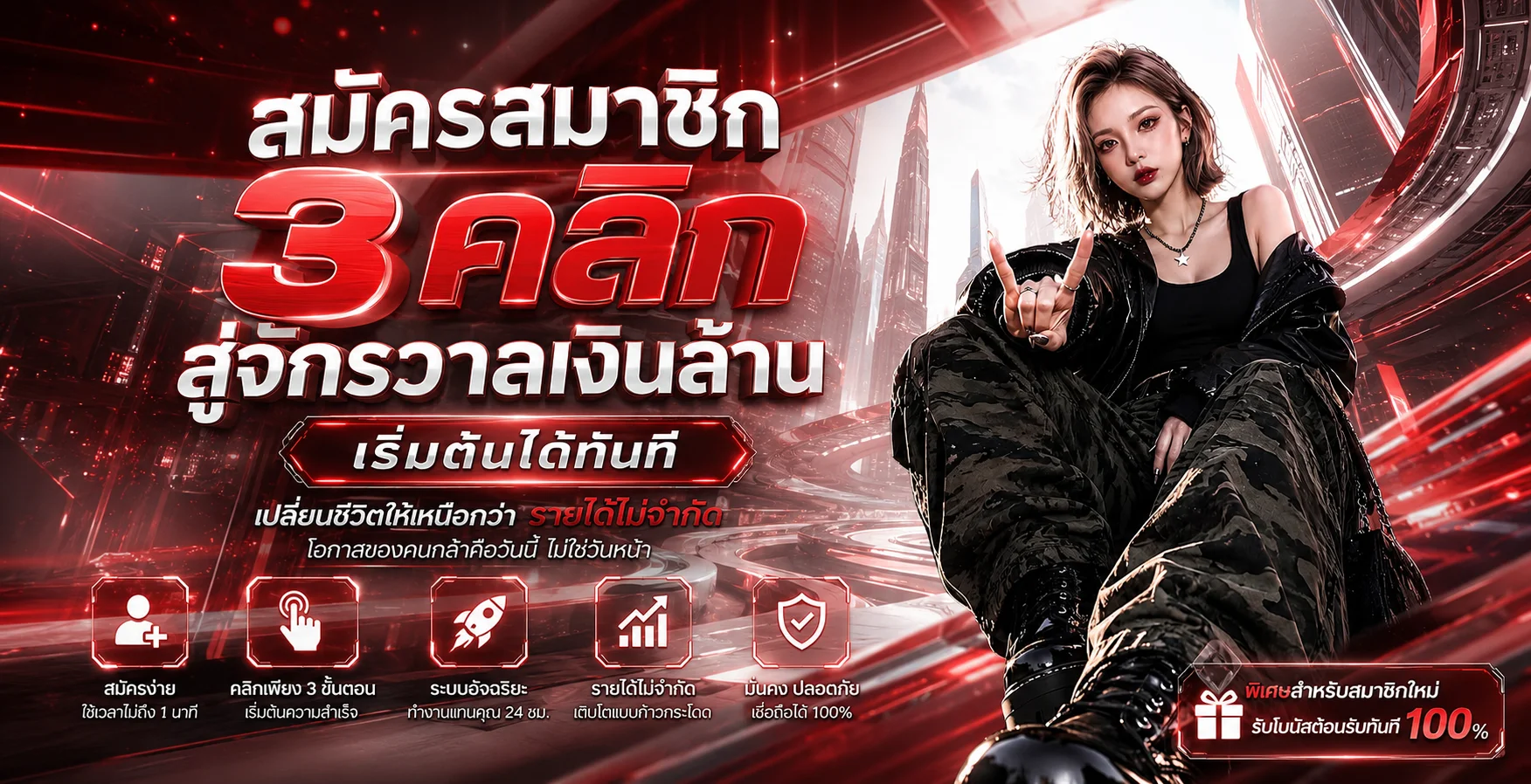 ขั้นตอนสมัครสมาชิกและฝากถอน LUKWIN88